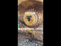 cat D6R bocor final Drive leaks