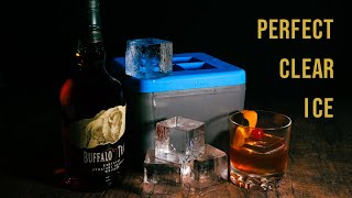 How to Make PERFECTLY CLEAR Ice at HOME | True Cubes