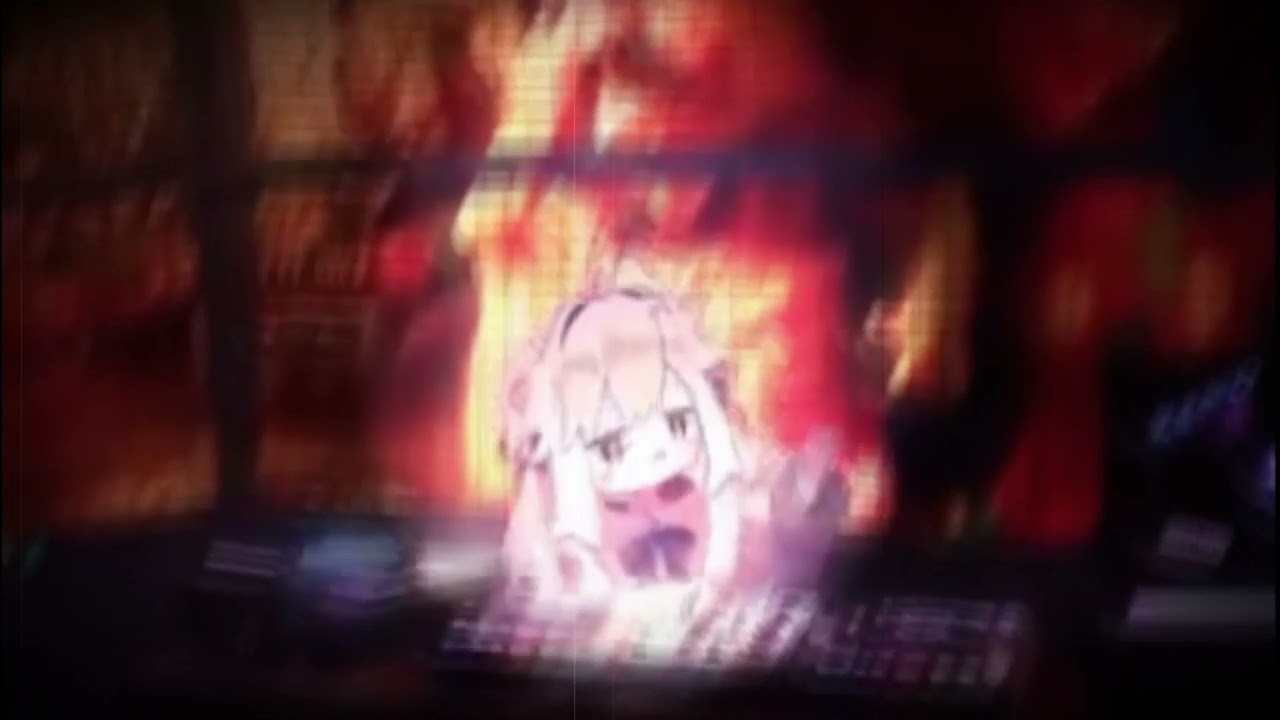 Аниме девочка Плыли мы по морю, ветер мачту рвал - YouTube