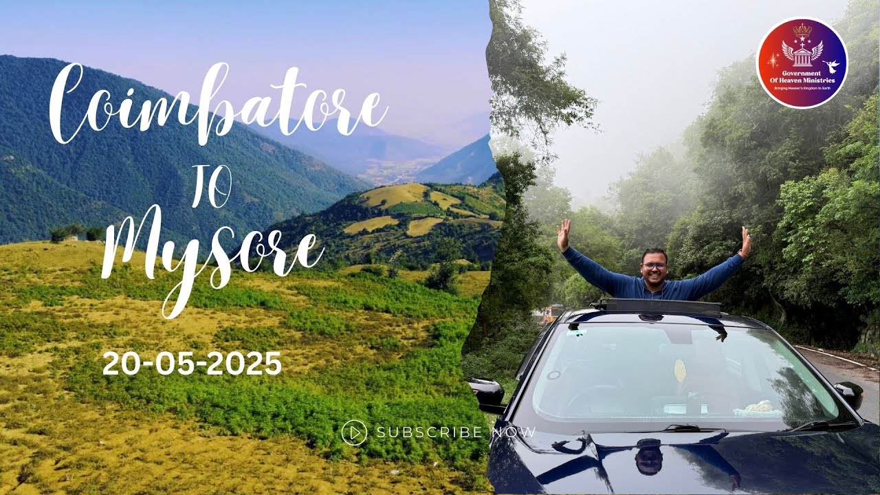 Coimbatore to Mysore road trip