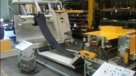 Mecon Industries Ltd 40kx72 CTL Uncoiler Feeder line