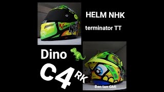 Helm Nhk Terminator Tt Limited Dino C4 Racing Konsep Penting Mengetahui Krakter Dan Kelas Helm
