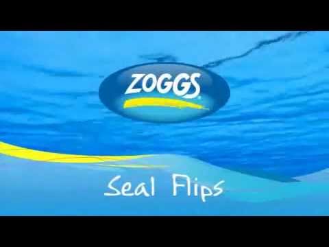 Zoggs Seal Flips Schwimmend Trainingshilfe Jagen Spielen Wasser Selbstvertrauen 