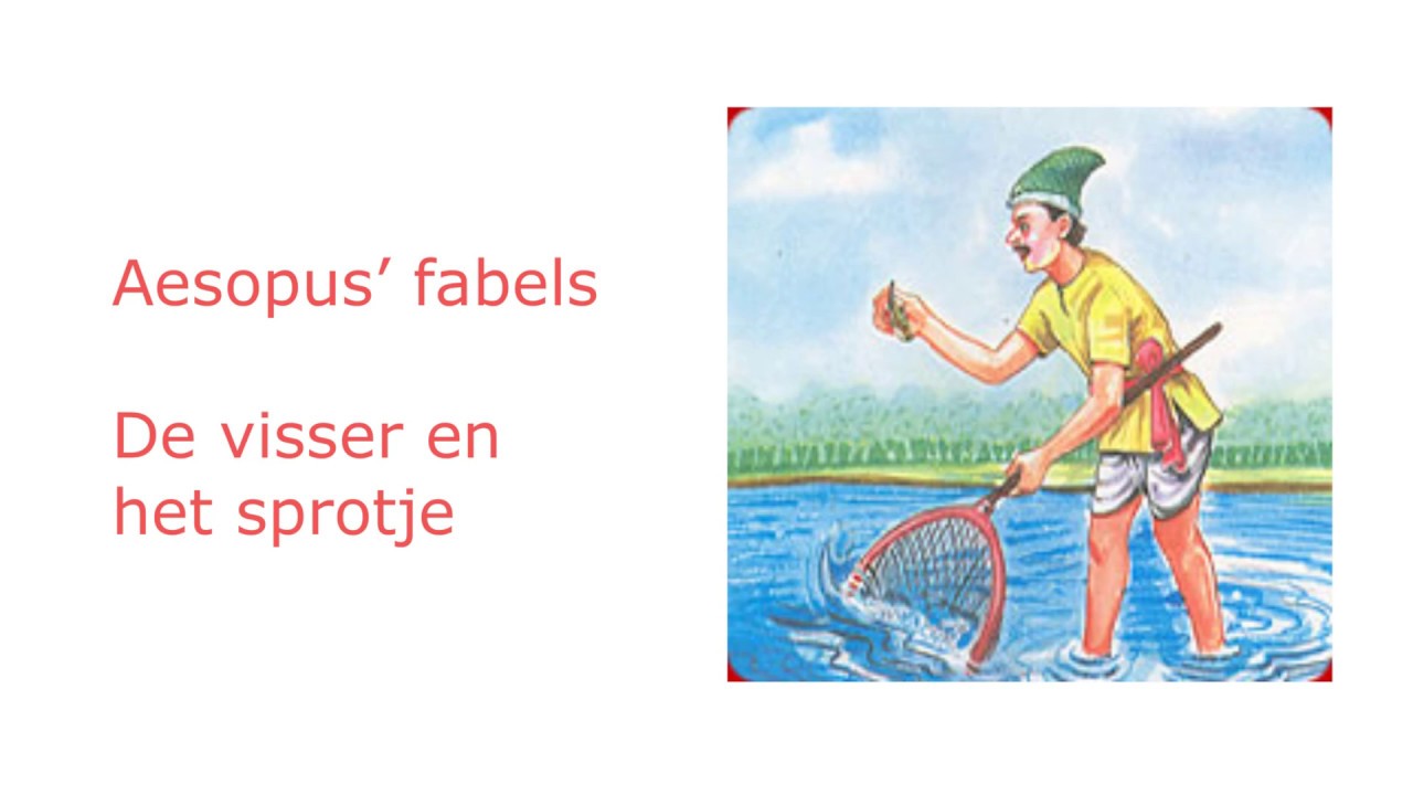 Aesopus fabels - De visser en het kleine visje - YouTube