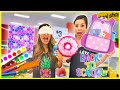 Back To School Supplies Shopping Challenge Princess T and Princess Pham