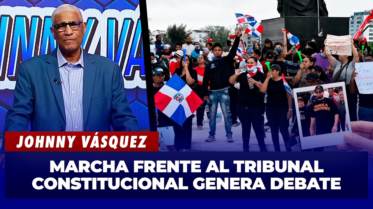 Johnny Vásquez: Marcha frente al Tribunal Constitucional genera debate | El Garrote