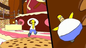 The Simpsons Game ... (Wii) Gameplay