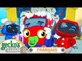 Caprice de lavage de voiture | Le Garage de Gecko｜Camions pour enfants