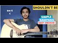 CHORD SIMPLE GAMPANG (Shouldn