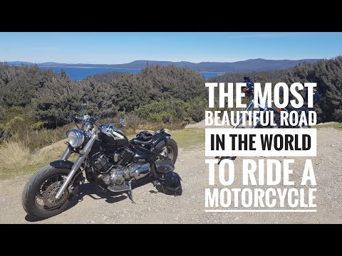 The Most Beautiful Road in the World to Ride a Motorcycle |  Deloraine to Great Lake, Tasmania