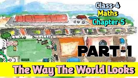 The Way The World Looks Class 4 Maths-magic Chapter‐5 (Part-1) @NCERTTHEMIND