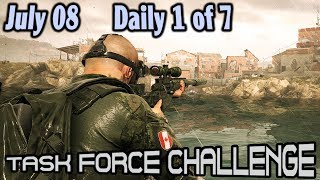 Task Force Challenge :: July 08 :: Daily 1 of 7 🞔 No Commentary 🞔 Ghost Recon Wildlands 🞔 boat