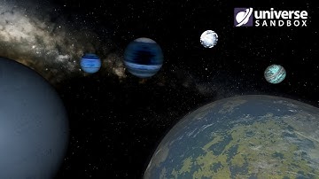 Rogue Planet System, Checking Out Your Solar Systems #152 Universe Sandbox