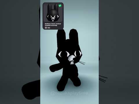 How to make RATTHEW avatar 🖤 Animal Hospital Roblox #animalhospitalroblox #robloxavatar #roblox