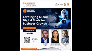 Leveraging AI and Digital Tools for Business Growth Webinar