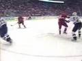 Nov 26 2005 mattias ohlund vs shane doan roughing