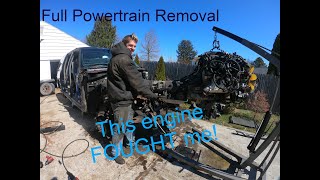 Complete Engine Removal - Pulling the 6.0 out of a 2002 Yukon XL