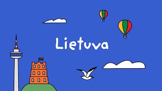 Lietuva 💛💚❤️ Edukacinė dainelė | LRT VAIKAI