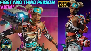 New Apex Legends Lifeline Jammer Skin In First And Third Person View With All Emotes! “#4K
