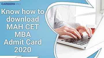 Download MAH CET MBA 2020 Admit Card