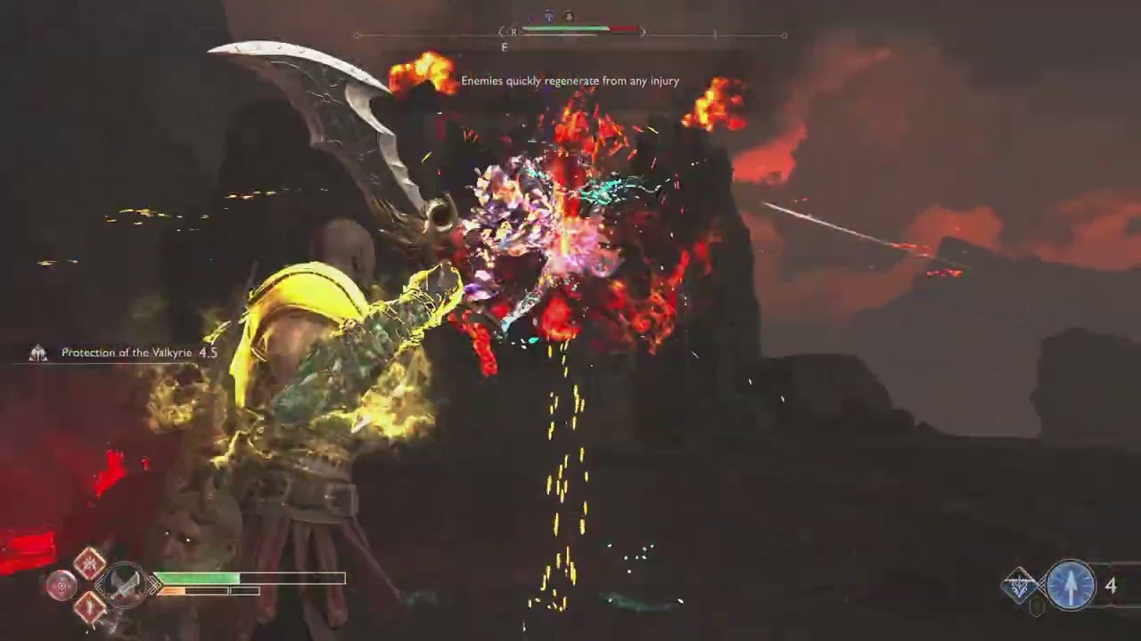 God of war 2018 GmGOW ng+ musiphelhiem challenge sword no:2 challenge no:2