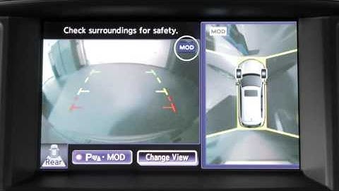 2016 Infiniti QX50 - Around View® Monitor with Moving Object Detection (if so equipped)