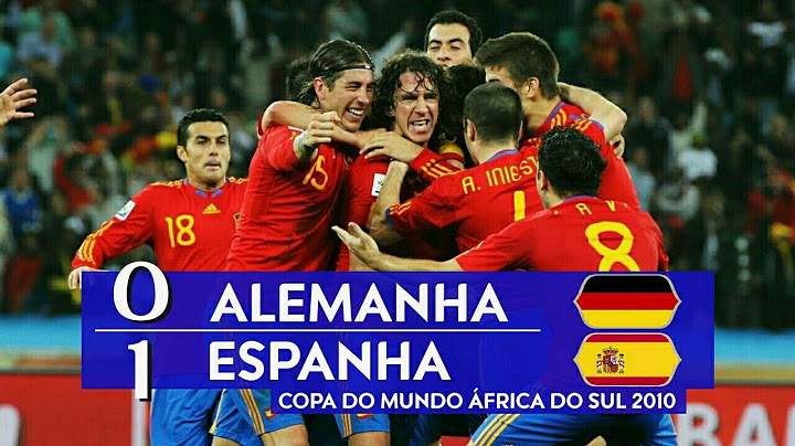 Alemanha 0 x 1 Espanha - melhores momentos (GLOBO HD 720p) Copa do Mundo África do Sul 2010