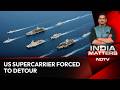 US Supercarrier Forced To Detour Amid Houthi Threat In Red Sea