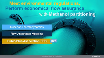 Methanol Partitioning in Aspen HYSYS V8.8