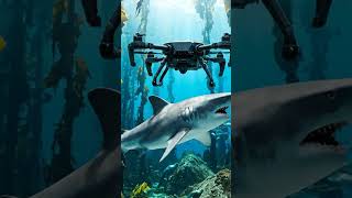 Download Lagu ⚠️ SHOCKING: Drone Catches a GREAT WHITE Shark?! #GreatWhite #SharkDrone #OceanMystery #Underwater MP3