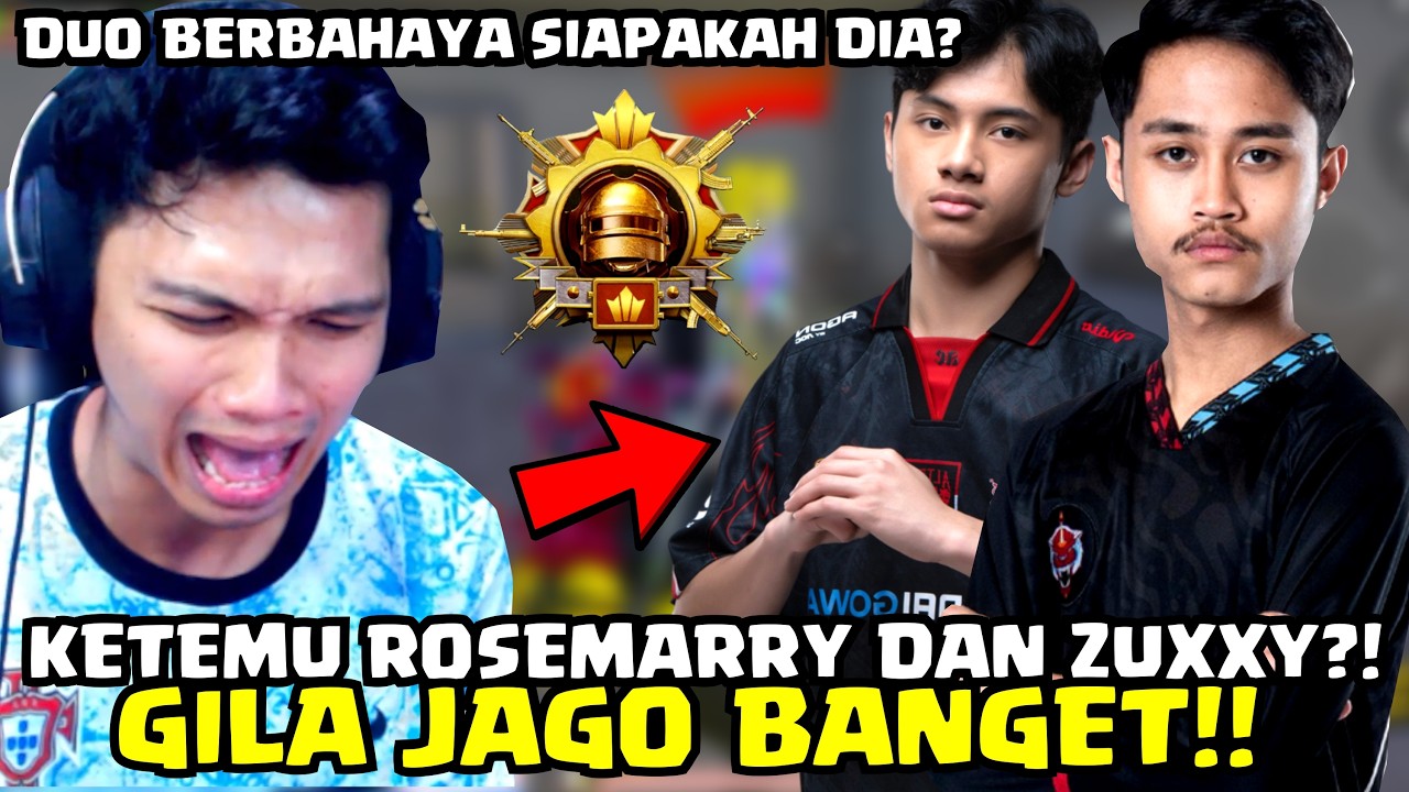 BERASA KETEMU AE ROSEMARRY DAN AE ZUXXY???! GILA DUO INI JAGO BANGET SIAPAKAH DIA? ? - PUBG MOBILE