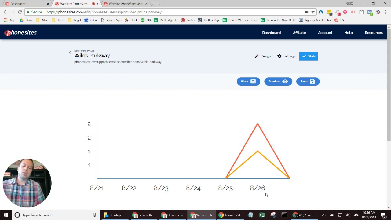 PhoneSites Training - How to View Stats & Lead Info Within PhoneSites