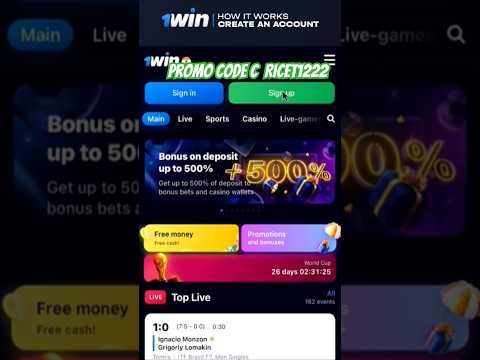 Maximize Your Winnings: Claim the Exclusive 1Win Sign Up Bonus in India