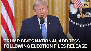 FULL PRESSER: Trump Gives National Address Following Election Files Release | AC1S