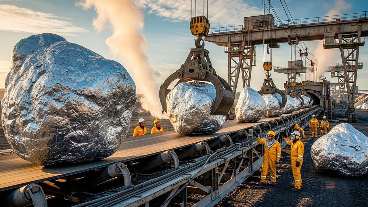 Jak powstaje MAGNEZ? Metal lżejszy od plastiku, który PŁONIE jak Słońce | Z Oceanu do Kosmosu