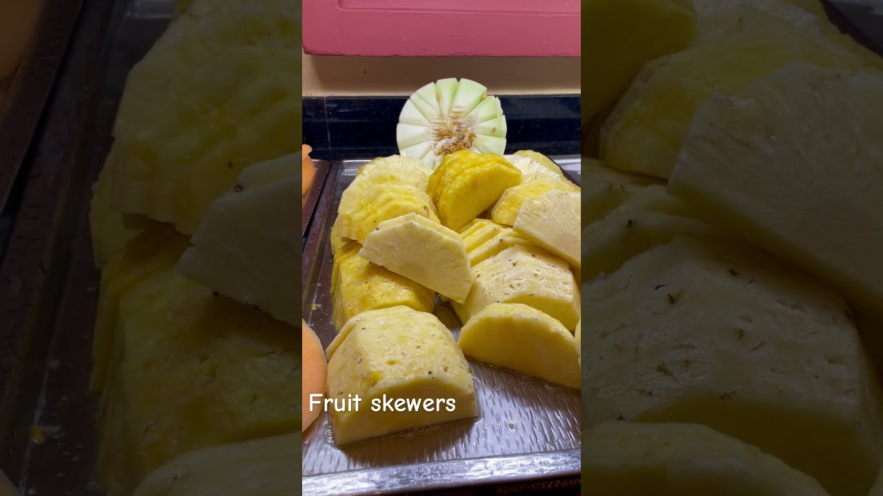 Fruit Skewers Puedi Pala To Shortsfeed Share Fruitcutting Fruits Shorts Reels