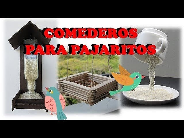 Proyecto fácil con caladora: comedero para pájaros (Bricocrack) 