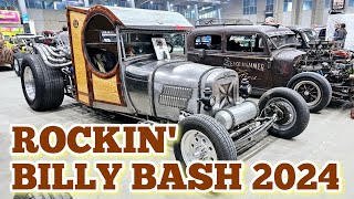 Rockin' Billy Bash Car Show 2024  RAT RODS & HOT RODS  Tulsa, Oklahoma