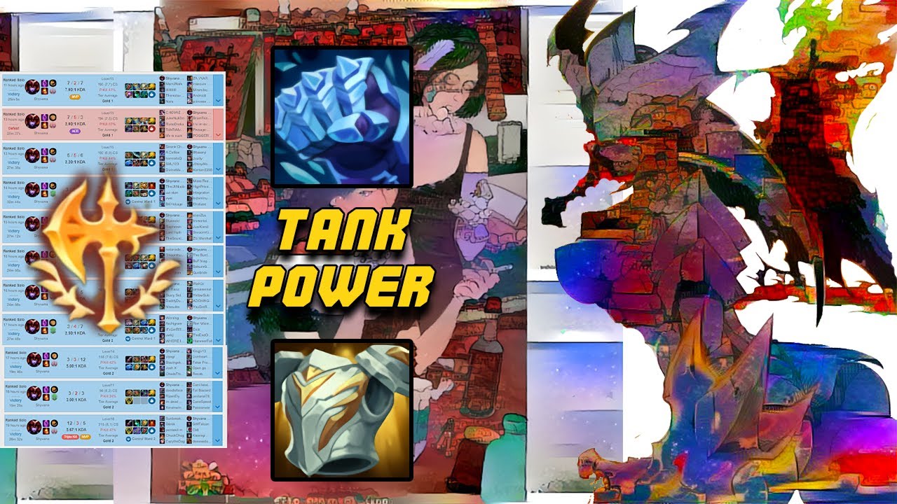 Shyvana Top vs Garen 11.3 highlights 83% WR 400 armor