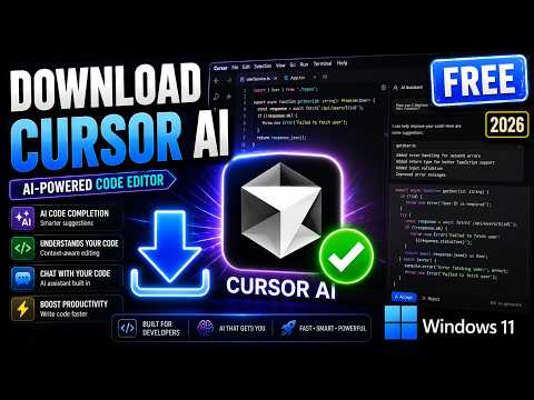 How to Download & Install Cursor AI on Windows 11 (2026 Guide)