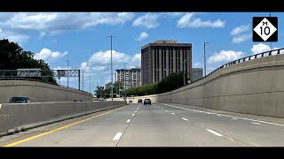 Detroit Freeways - Lodge Freeway, M-10 Northbound - 2024/60