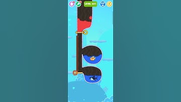 Save the Fish Level 241 hyper casual gameplay #shorts #shortsfeed #shortsvideo #funny #games