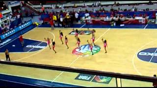 Fiba 2010 Dünya Kupasi Kayseri̇ Li̇tvanyali Dansçi Kizlar --4--