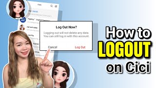 HOW TO LOGOUT ON CICI APP | AI APP | Riencyll Cabile