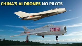 China’s Legacy J6 Converted Into UAV drone Profile
