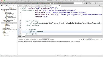 Screencast #37: Using JSF with spring boot