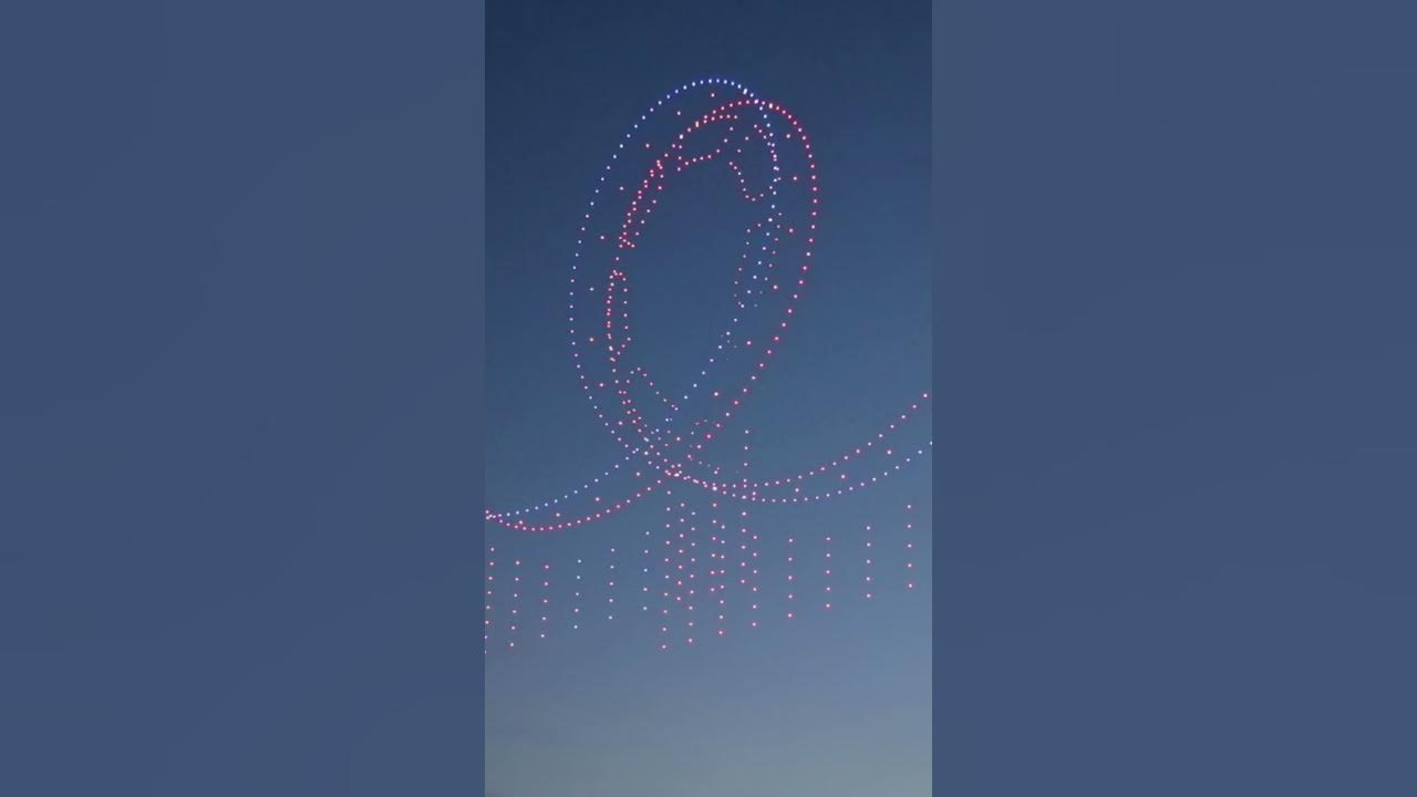 Drohnenshow Rheinkirmes Düsseldorf 1.000 LED-Drohnen 2025 - YouTube
