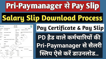 How to download pay slip from Pri Paymanager | Download pay slip on Pri Paymanager | Pay slip