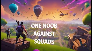 Noob in the Water versus squads // PART 9 // #fortnite  season 5