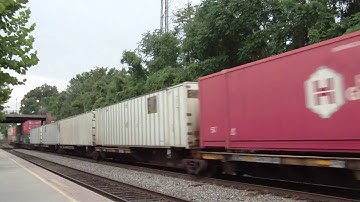 NS 204 with UP Power in Hi Def at Charlottesville,VA on 7/13/10